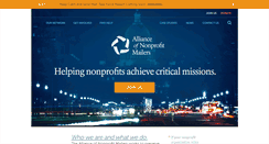 Desktop Screenshot of nonprofitmailers.org